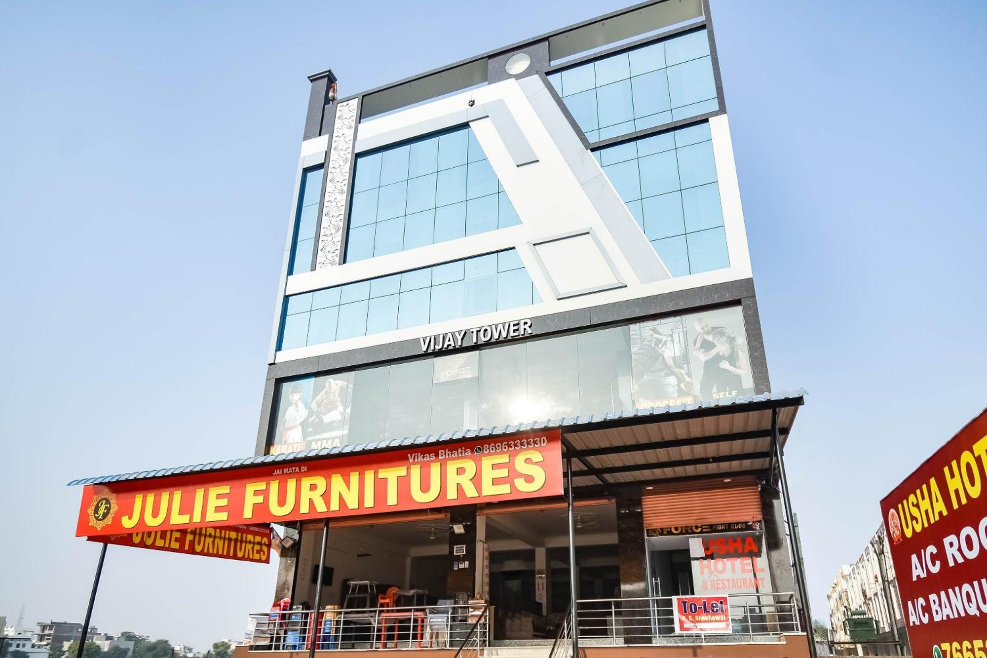 Oyo Flagship Hotel Usha Jaipur Exteriör bild