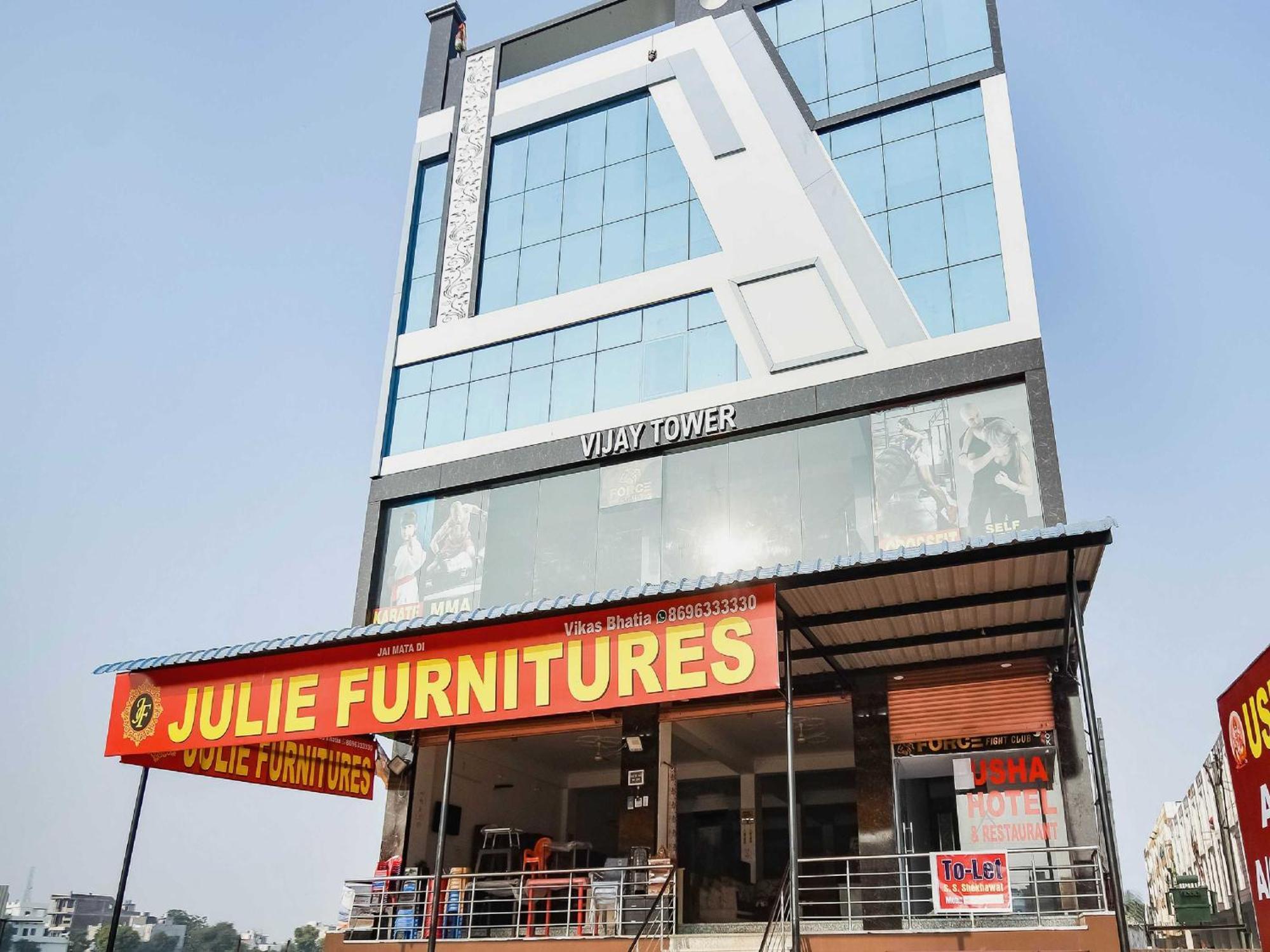Oyo Flagship Hotel Usha Jaipur Exteriör bild